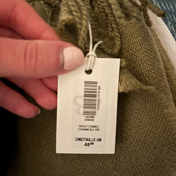 Aritzia Sunday Best Camel (Light Brown) Scarf - Picture 3 of 3